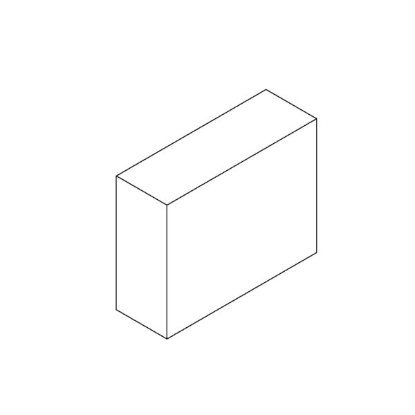 Produktbild WAD 135 301  -  Sagex-Klotz Typ 35 zu Wandauslass WAD, für Gehäuse horizontal